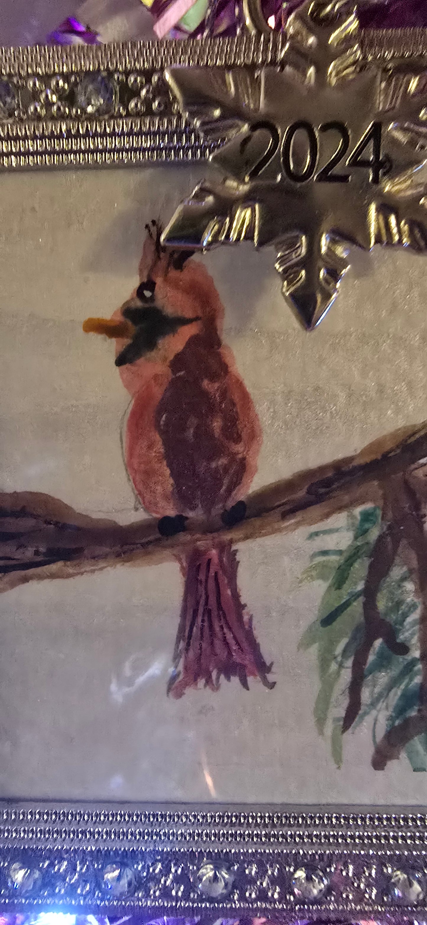 Hand painted Christmas ornaments