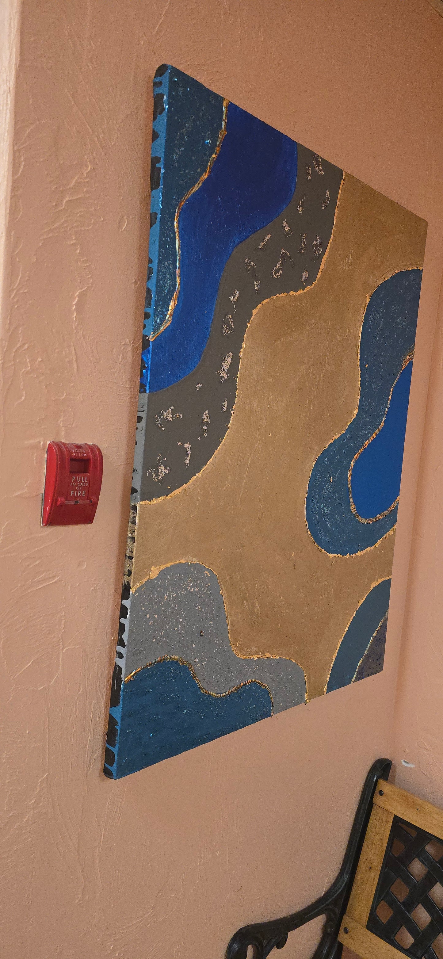 30x40 Mixed Media Abstract Painting