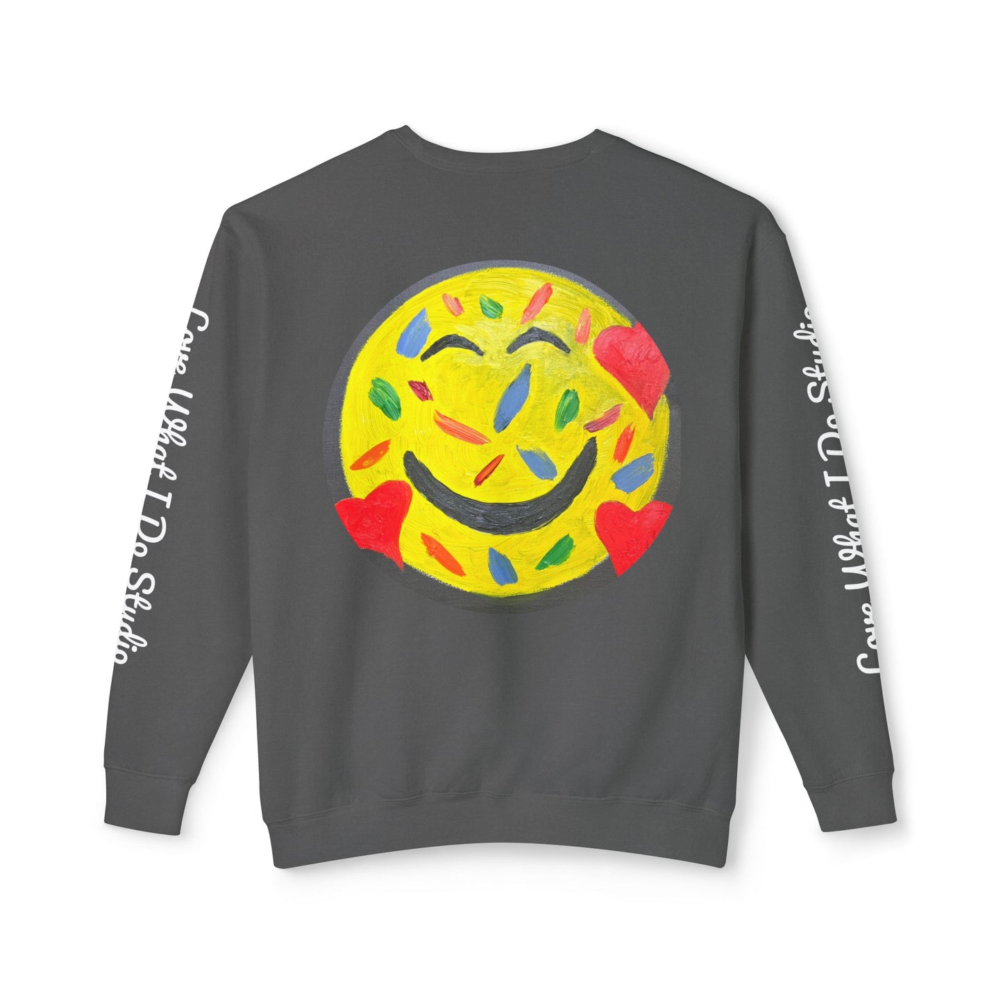 Love What I Do Smiley Sweatshirt