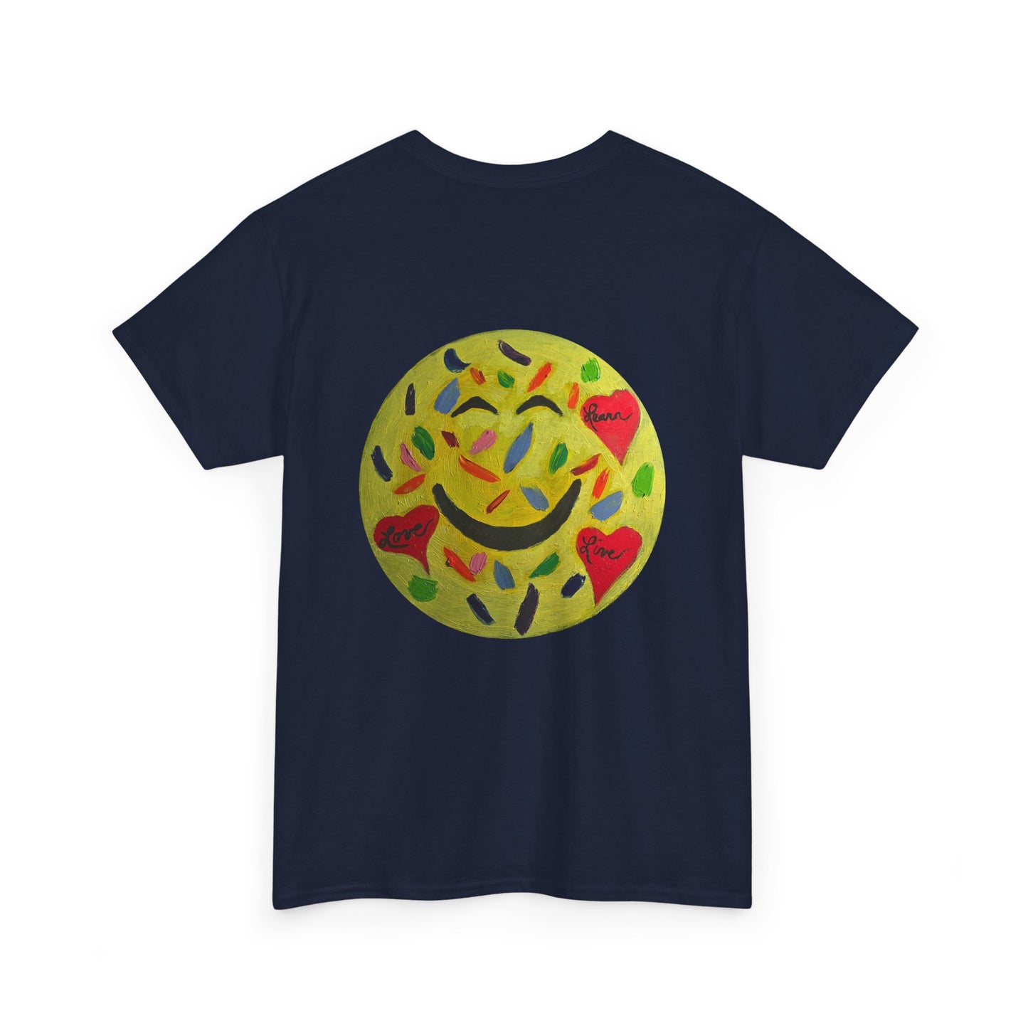 Smiley Unisex Heavy Cotton Tee