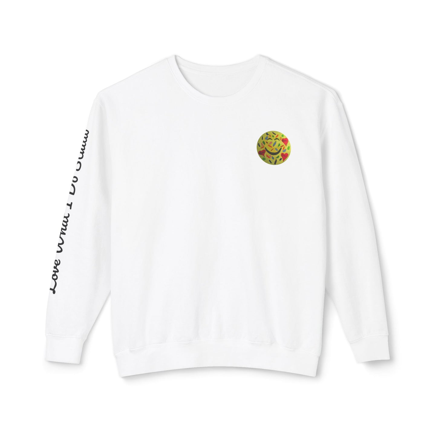 Love What I Do Smiley Sweatshirt