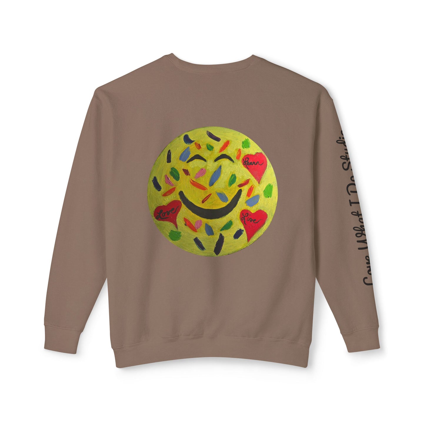 Love What I Do Smiley Sweatshirt