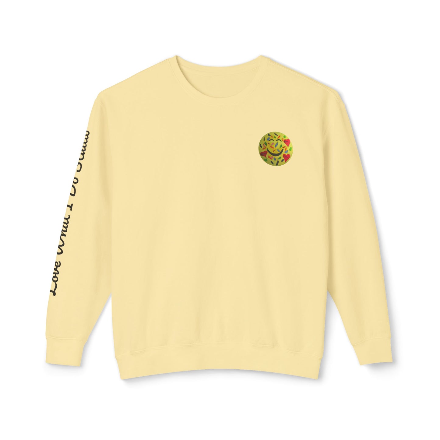 Love What I Do Smiley Sweatshirt