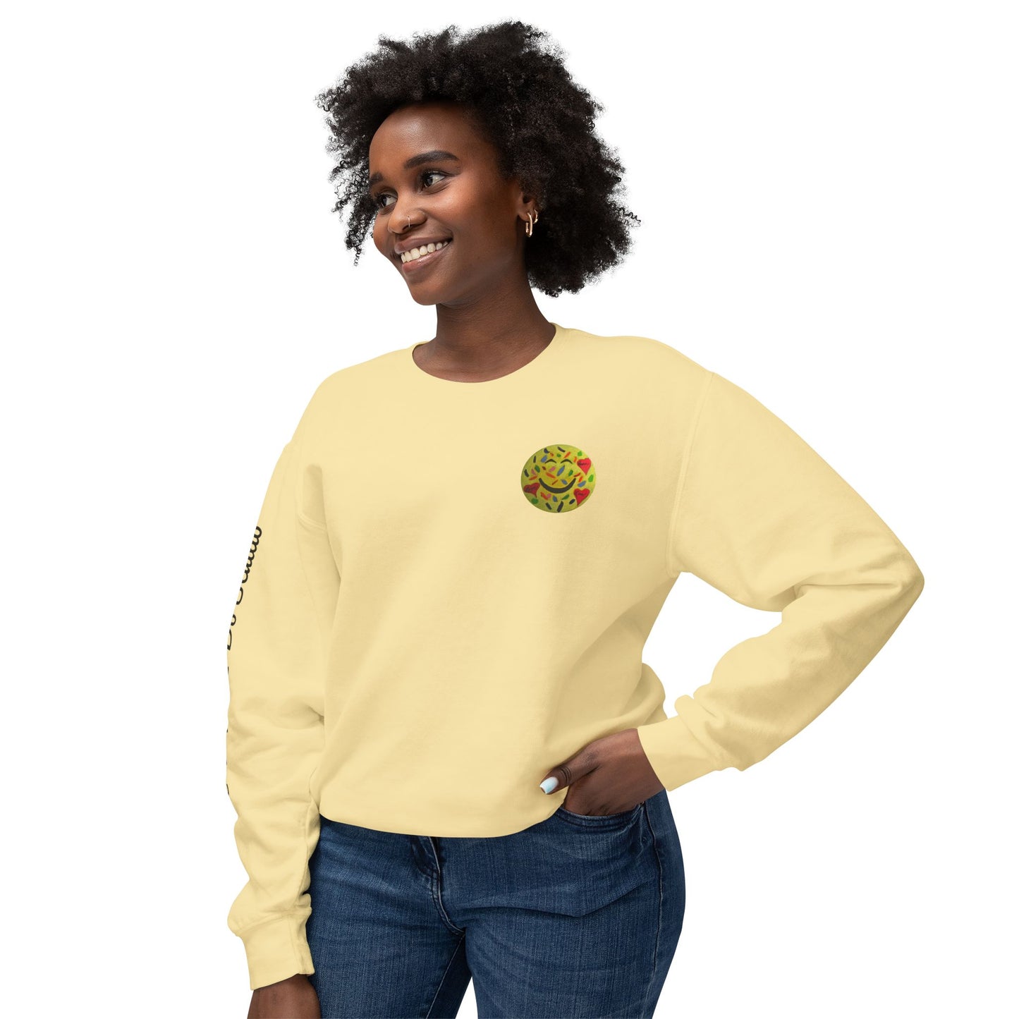 Love What I Do Smiley Sweatshirt