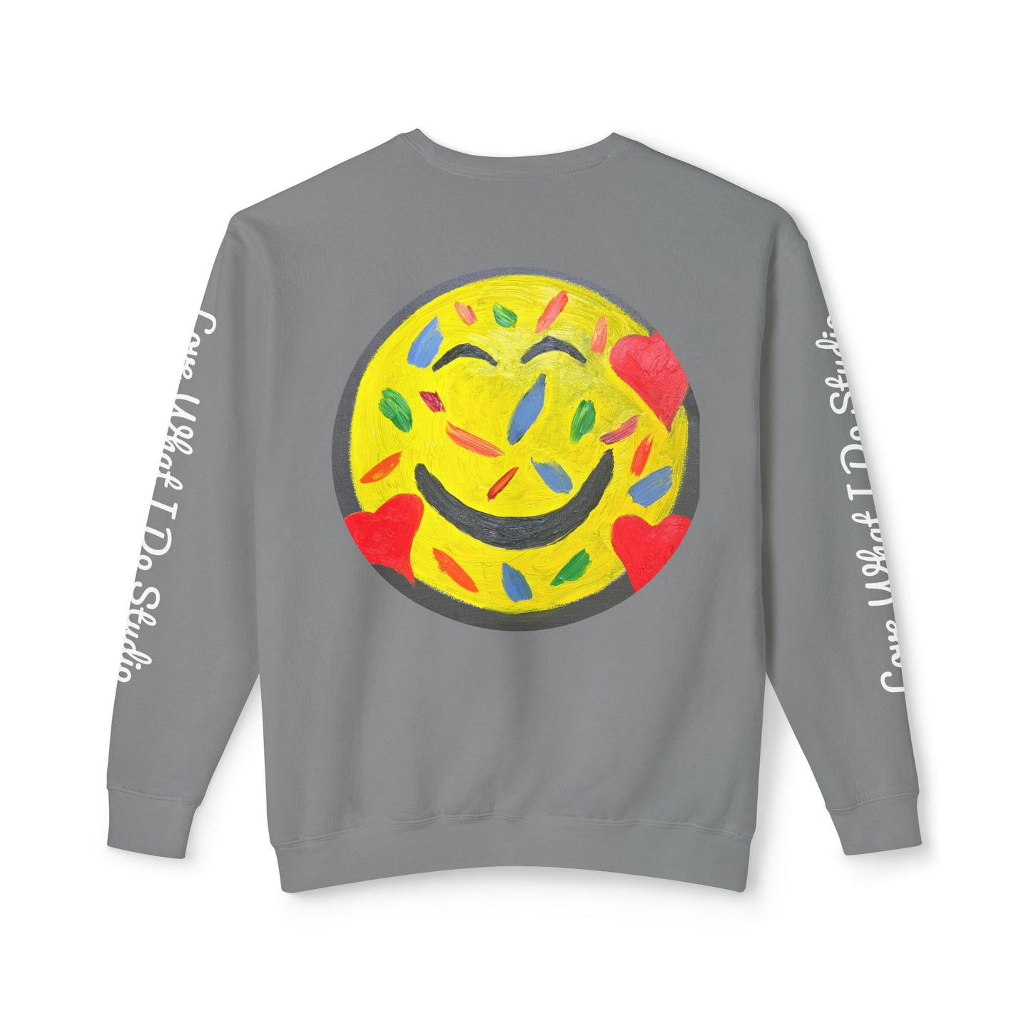 Love What I Do Smiley Sweatshirt