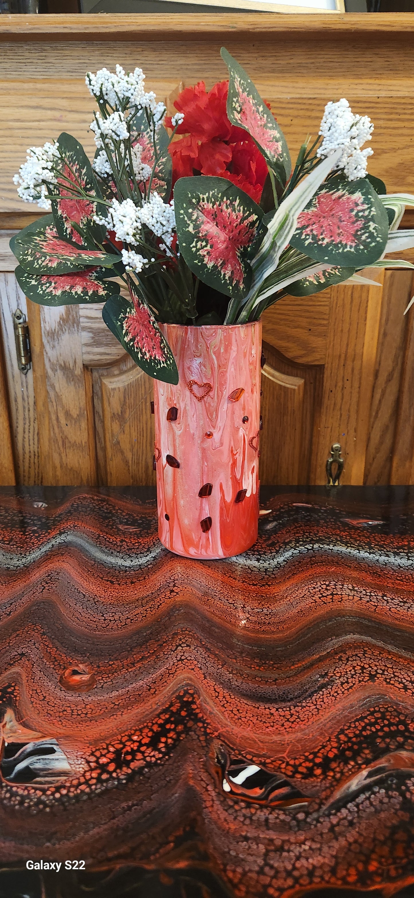 Valentine Light up Vase