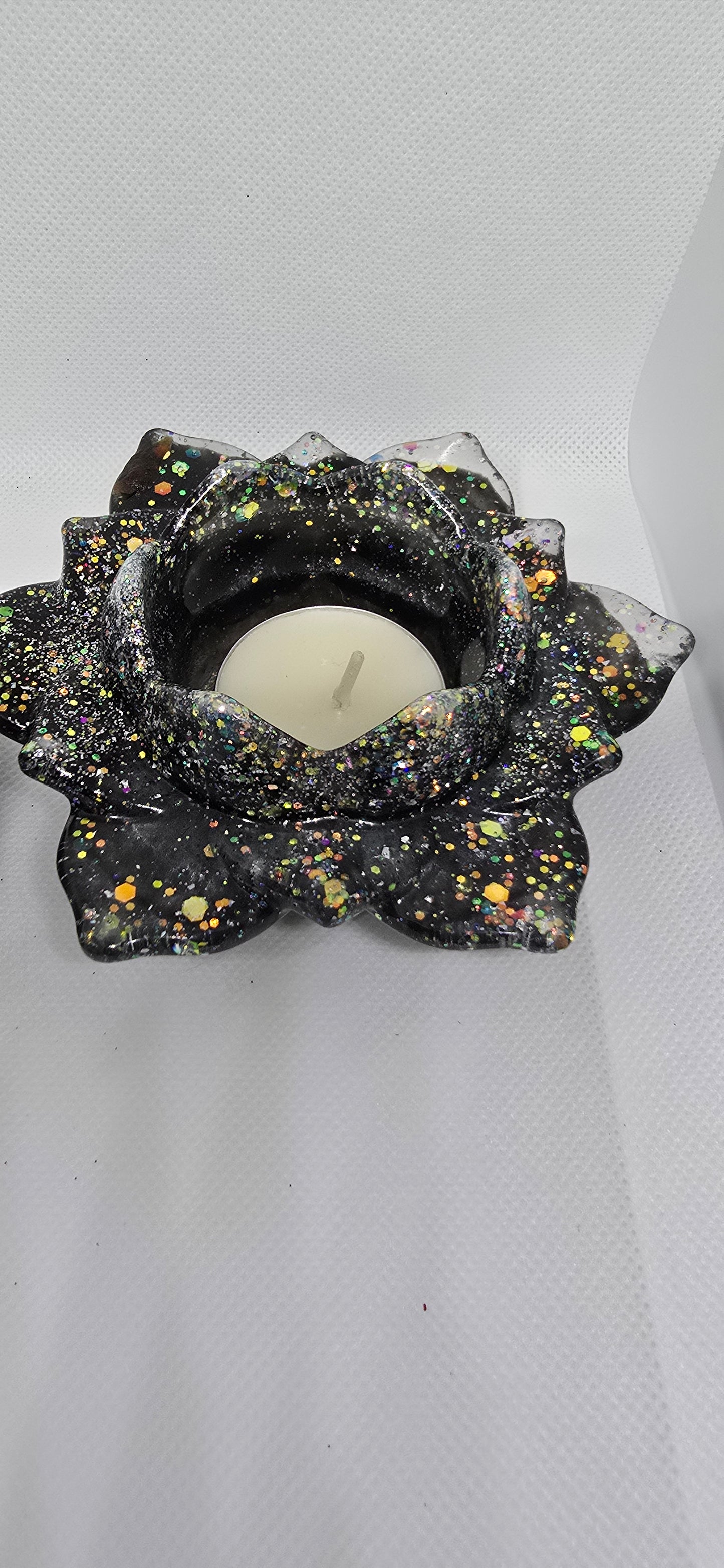 Resin tea light holders