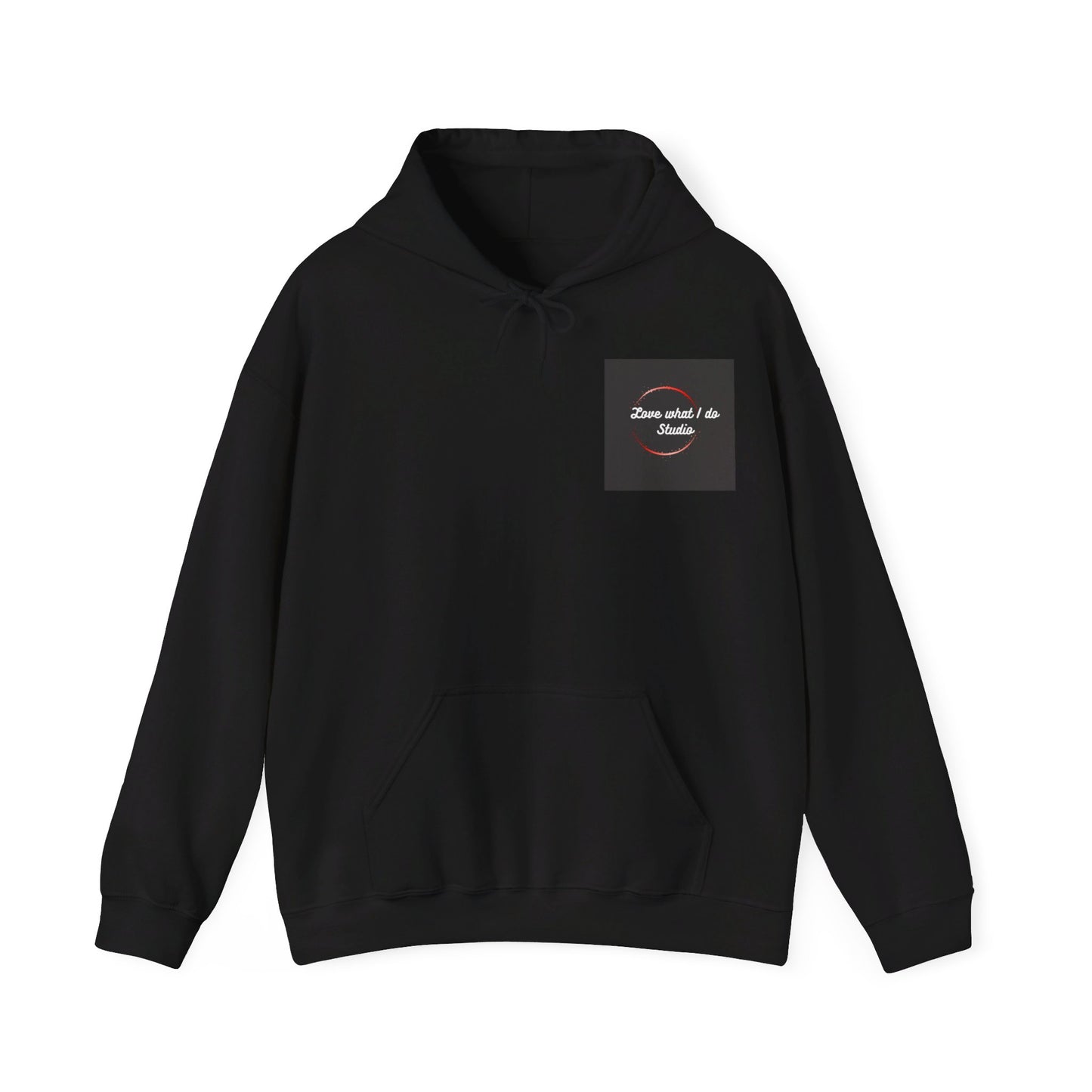 "Love What I Do" branded Heavy Hoodie