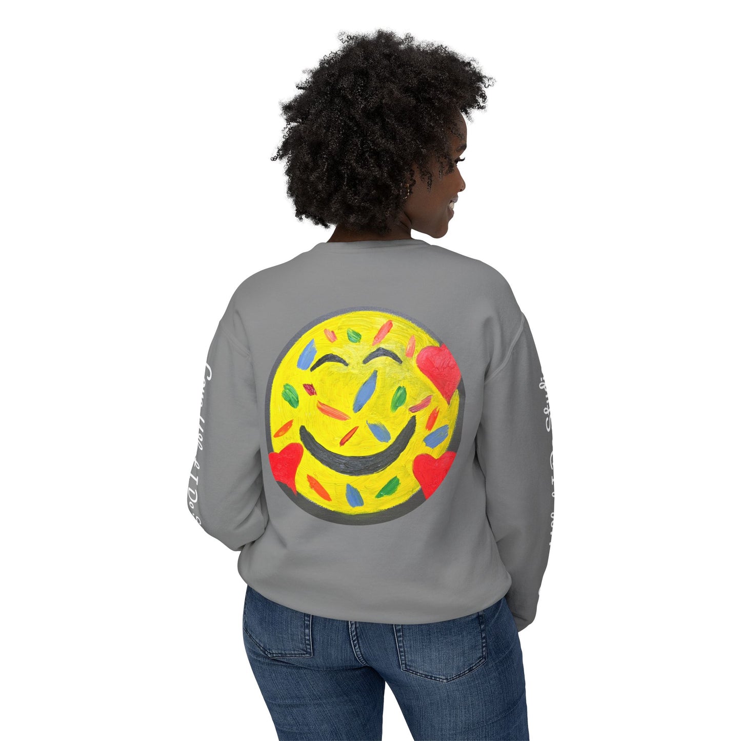 Love What I Do Smiley Sweatshirt