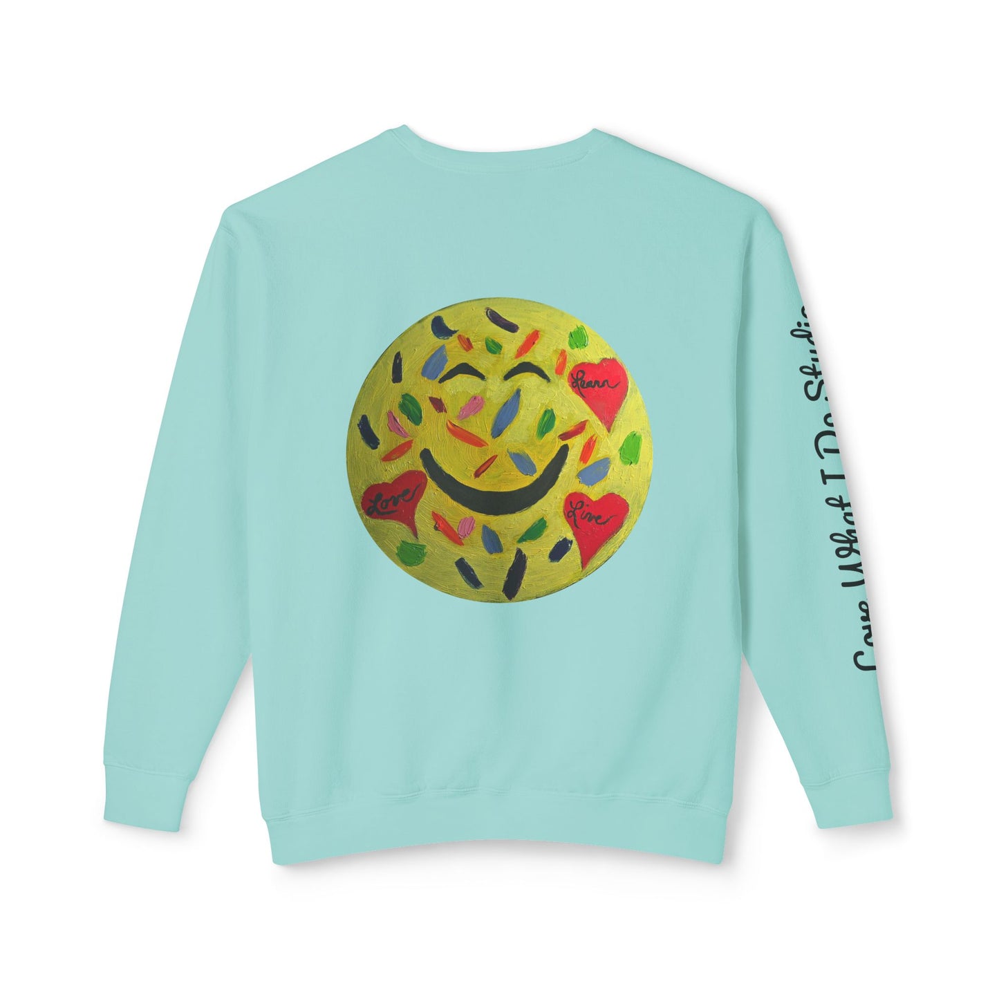 Love What I Do Smiley Sweatshirt