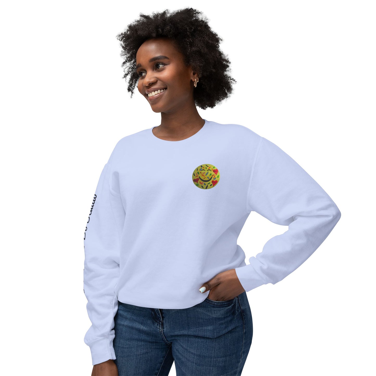 Love What I Do Smiley Sweatshirt