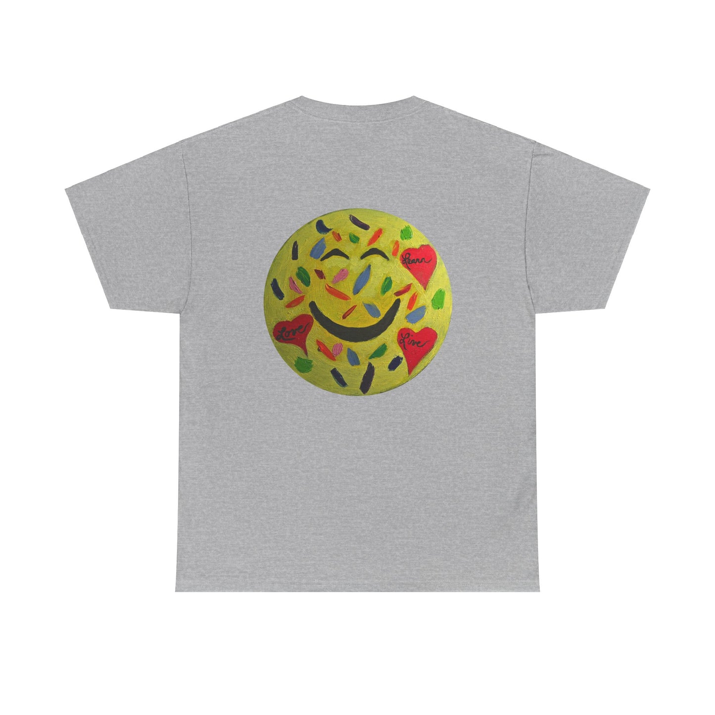 Smiley Unisex Heavy Cotton Tee