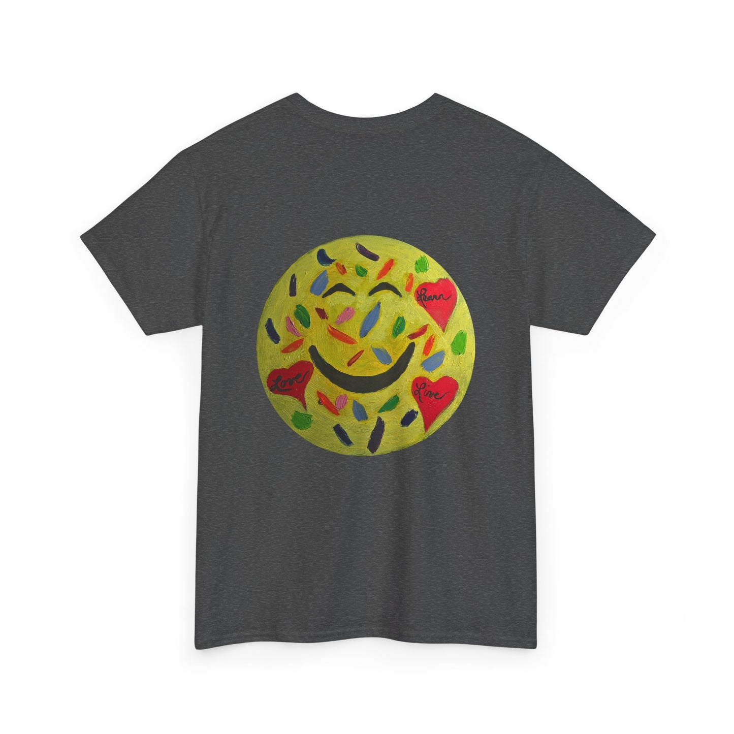 Smiley Unisex Heavy Cotton Tee