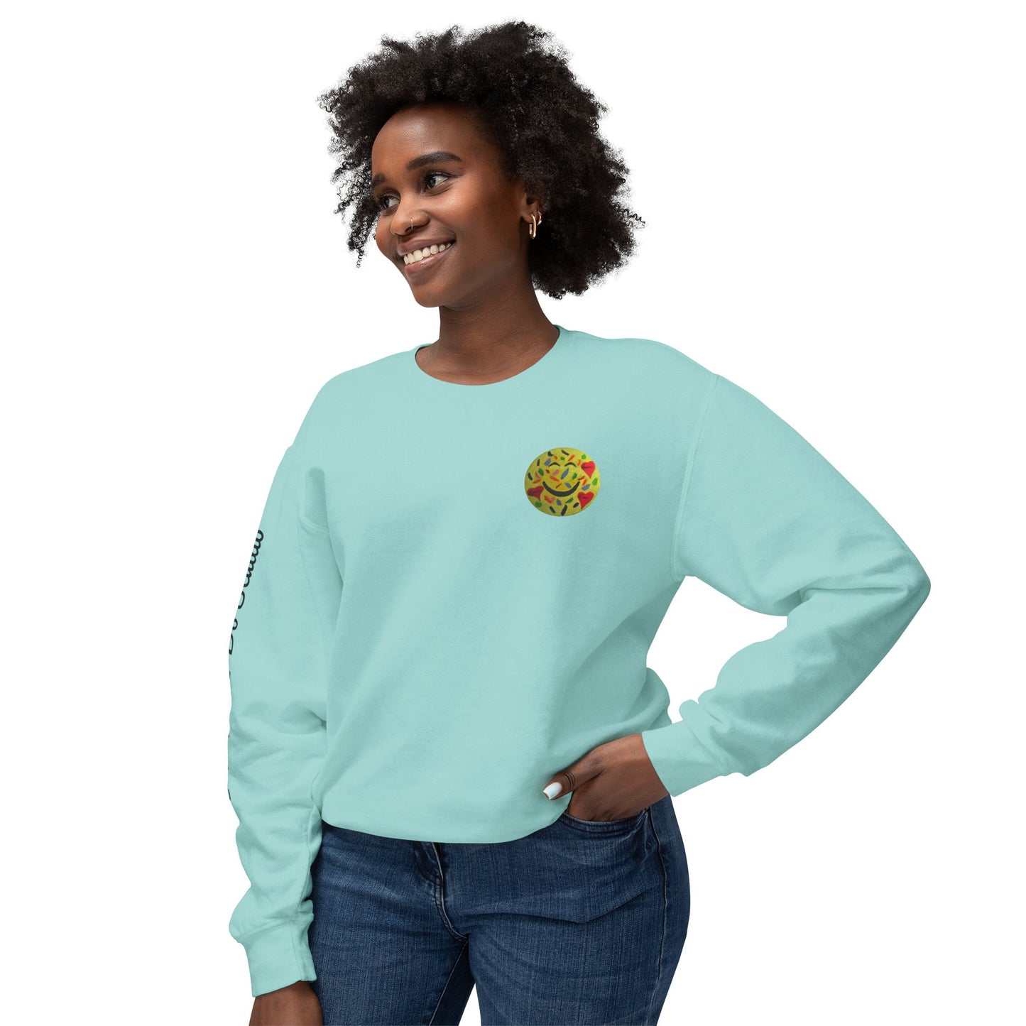 Love What I Do Smiley Sweatshirt