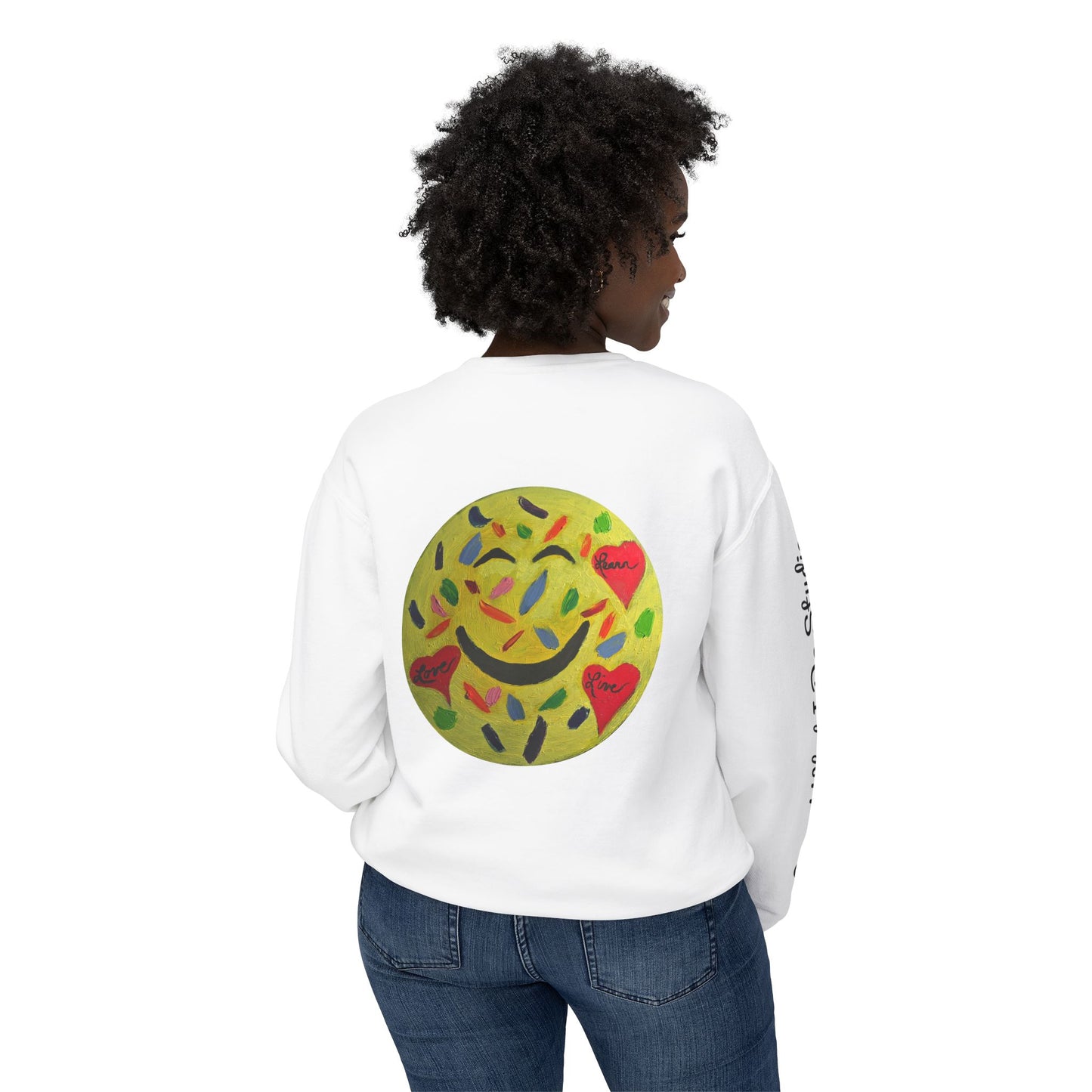 Love What I Do Smiley Sweatshirt