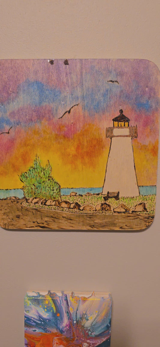 Woodburning of Neds Point Mattapoisett Massachusetts