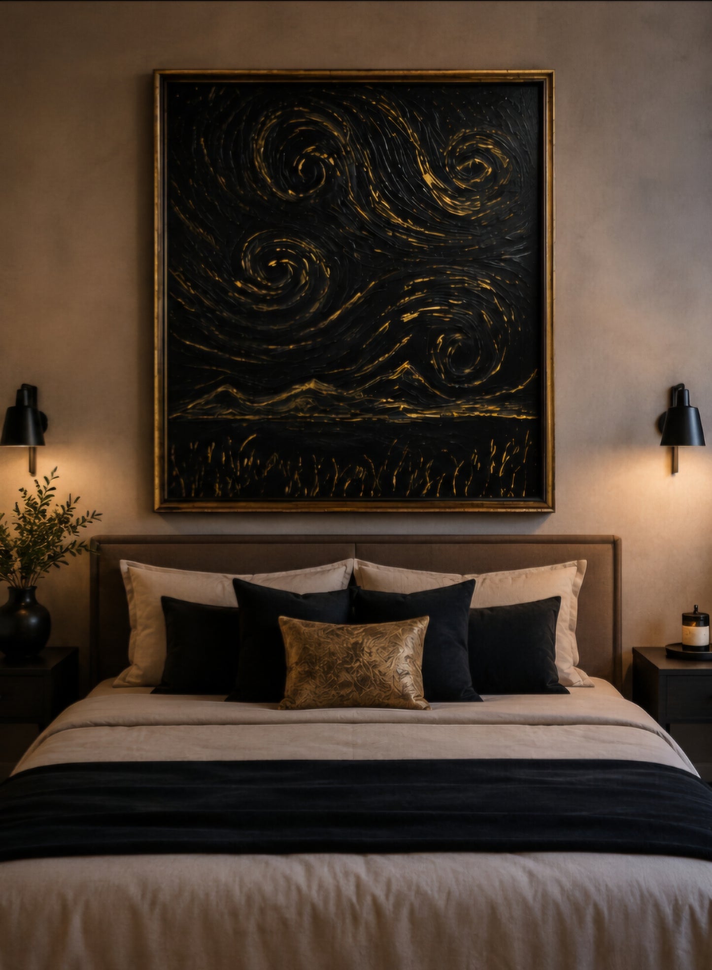 36x48 Original Acrylic  🎨 Midnight Dreams