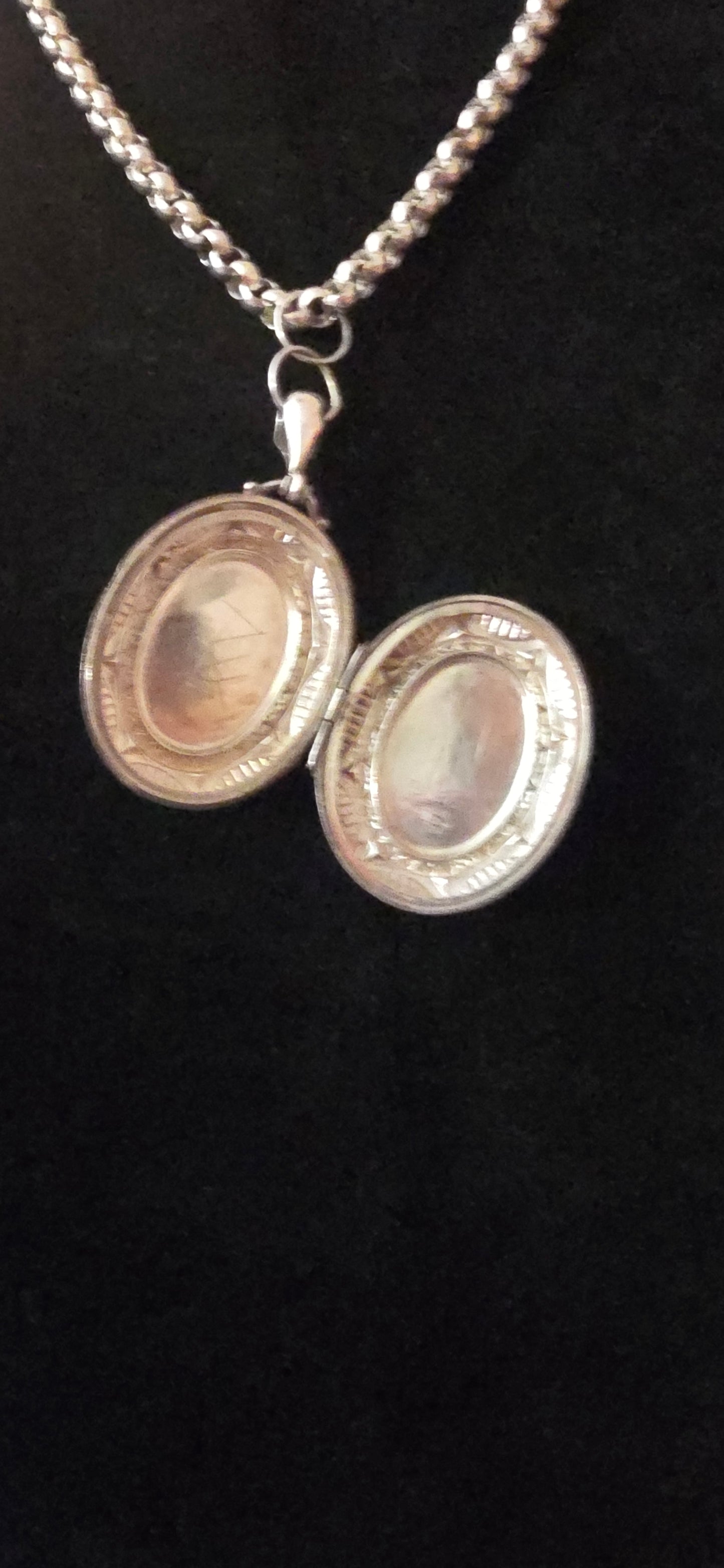 Antique Sterling Silver Locket