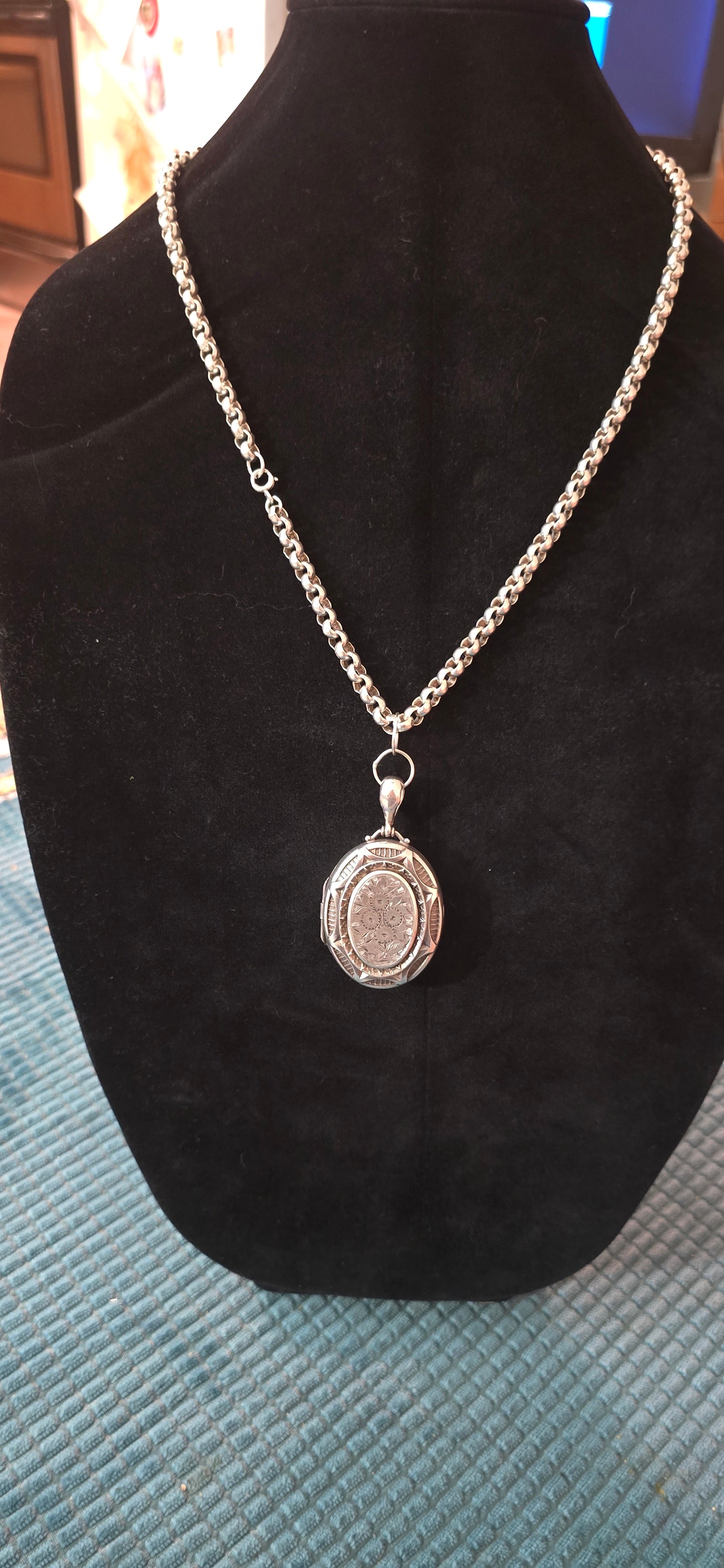 Antique Sterling Silver Locket
