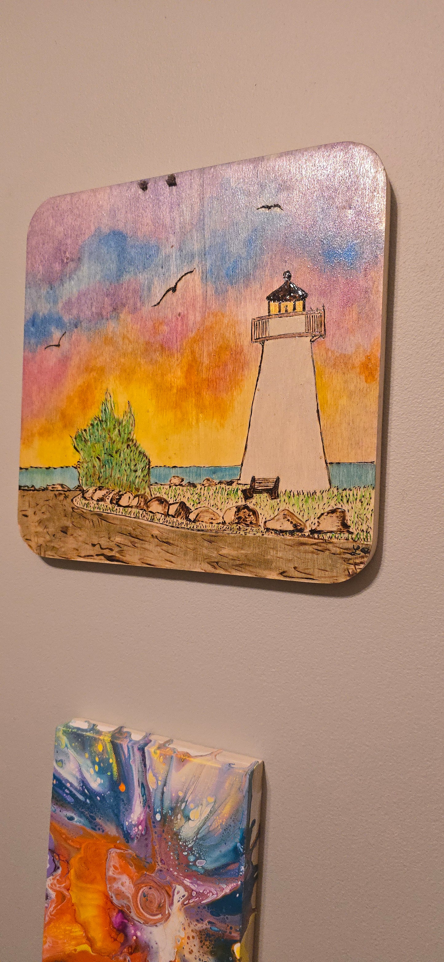 Woodburning of Neds Point Mattapoisett Massachusetts